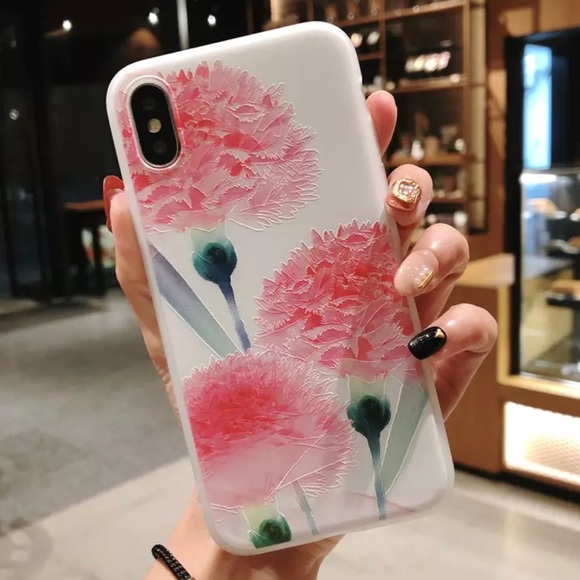 Accessories - NEW iPhone X/XS/XS Max/7+/8+  Flower Case